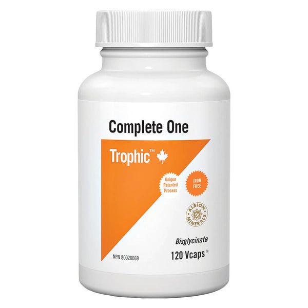 Bottle of Trophic Complete One 120 V-Capsules