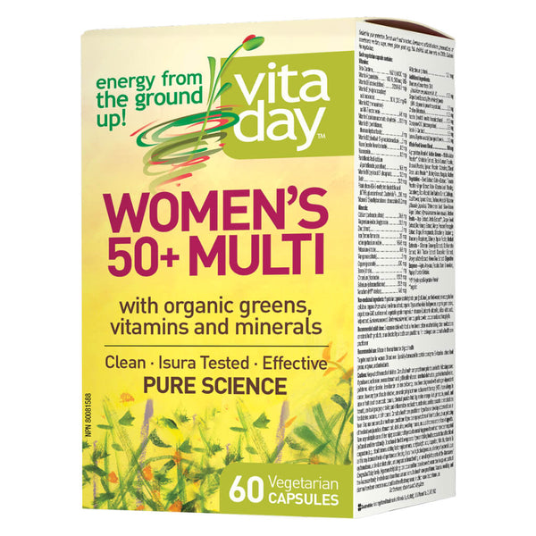 Box of Women's 50+ Multi 60 Vegetarian Capsules