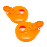 MasonTops Multi Tops Flip Cap Lids Regular Mouth Orange
